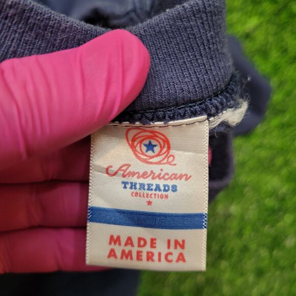 VTG 90s Auburn Tigers Sweatshirt Mens L Fits Large Boxy Crewneck USA Made - Picture 4 of 5